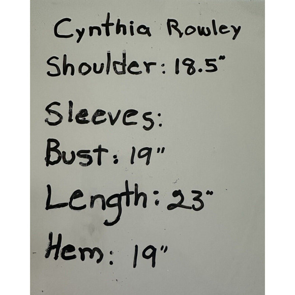 Cynthia Rowley Lightweight Summer Top Cap Sleeve Pink Heart Size 10 - Picture 7 of 7